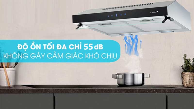 Độ ồn của Máy hút mùi cổ điển Maadela MH-70CST
