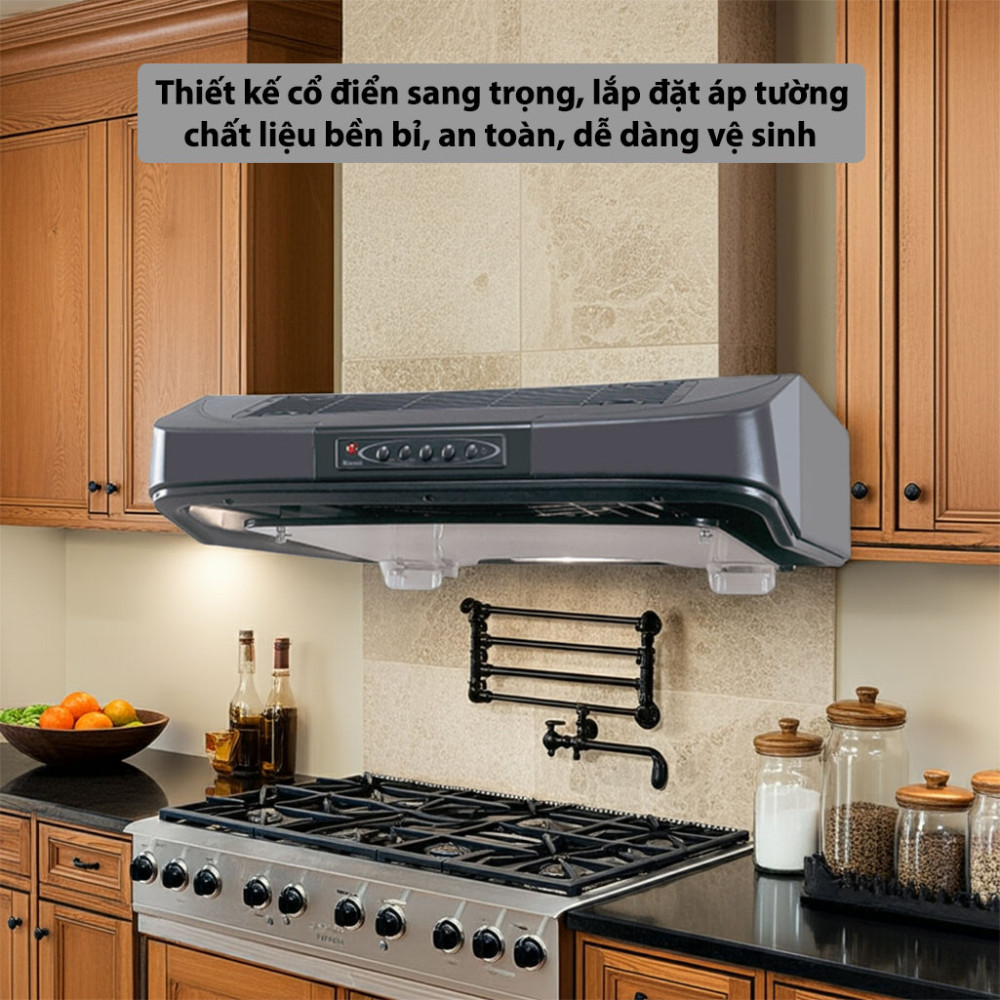 Máy hút mùi cổ điển Rinnai RI-H7(RC-G) - Hàng chính hãng