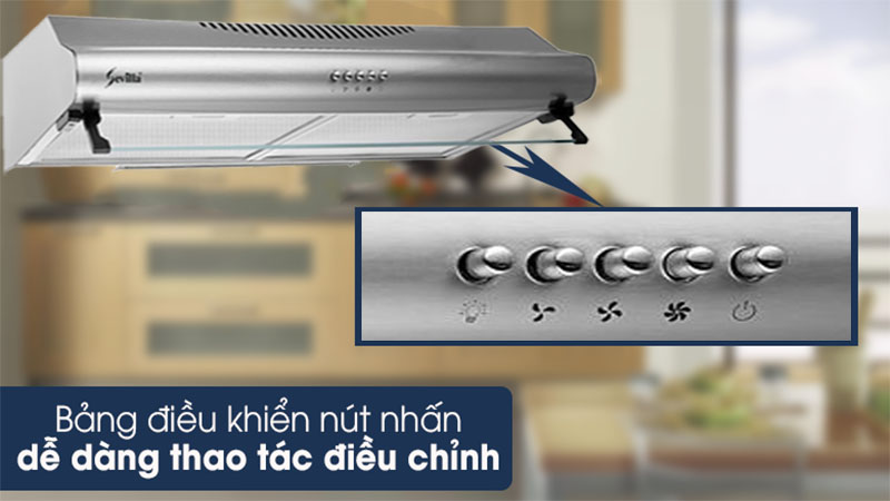 Máy hút mùi cổ điển Sevilla SV-260 Inox - Hàng chính hãng