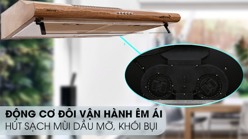 Máy hút mùi cổ điển Sevilla SV-270W - Hàng chính hãng