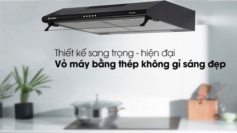 Máy hút mùi cổ điển Sevilla SV-S70B - Hàng chính hãng