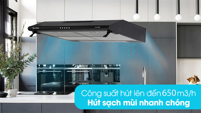 Máy hút mùi cổ điển Sevilla SV-S70B - Hàng chính hãng