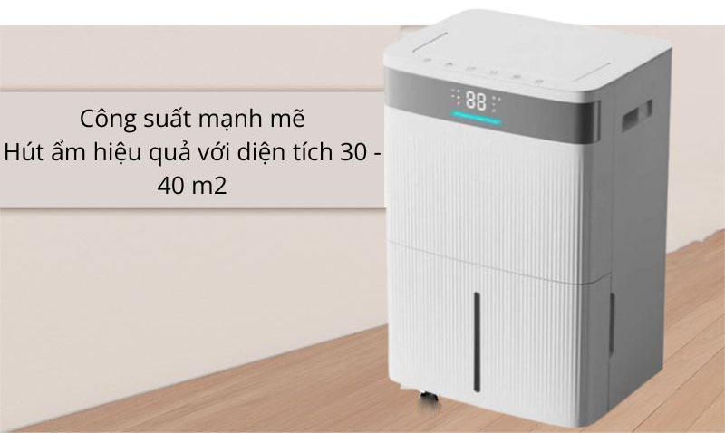 Máy hút ẩm dân dụng Fujihome DH40NW - Hàng chính hãng