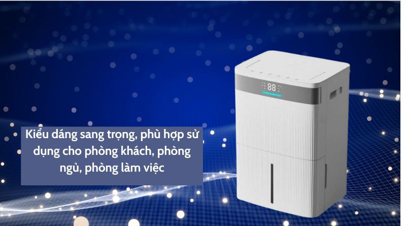 Máy hút ẩm dân dụng Fujihome DH40NW - Hàng chính hãng