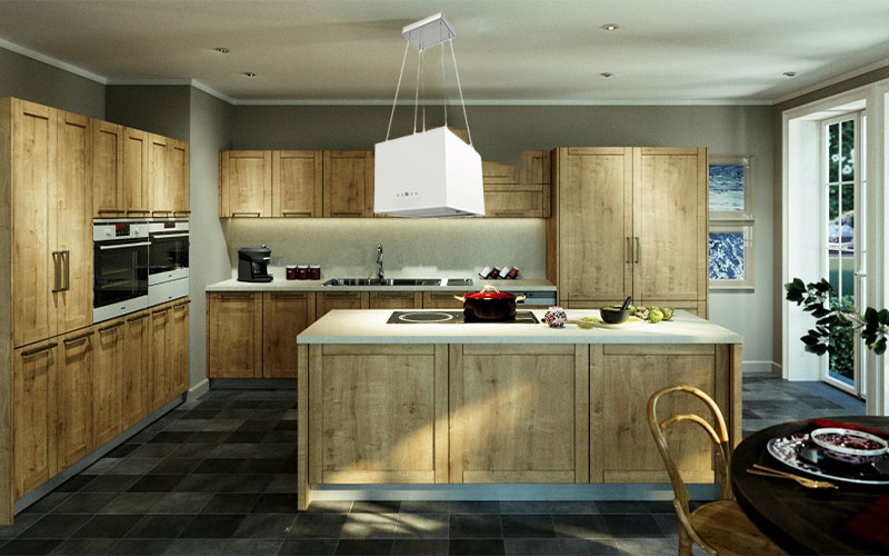 Máy hút mùi đảo Capri CR-408E