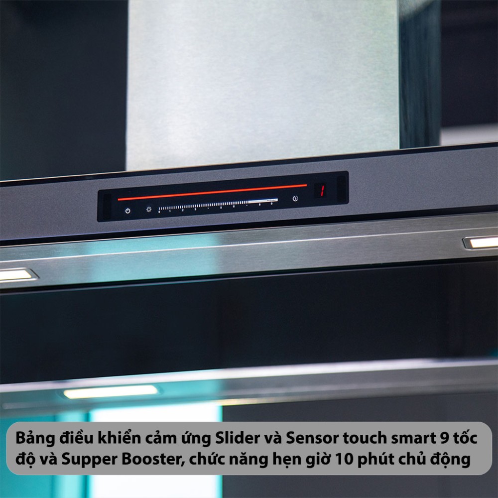 Máy hút mùi đảo GrandX GX-H90IL89 - Hàng chính hãng