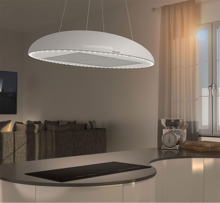 Máy hút mùi đảo Malloca ECLIPSE K600 - Hàng chính hãng