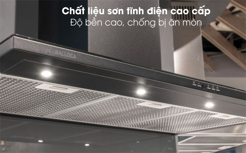 Máy hút mùi đảo Malloca SLIM K4250 - Hàng chính hãng