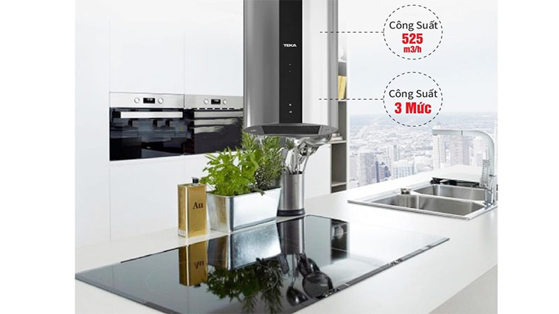 Máy hút mùi đảo Teka CC 485 ISLAND - Hàng chính hãng