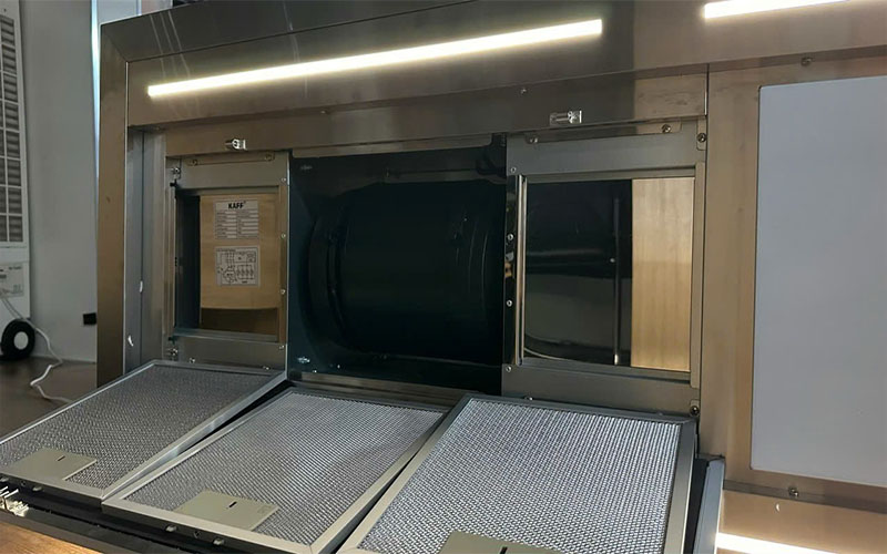 Máy hút mùi độc lập Kaff KF-IS1500S/B-LUX - Hàng chính hãng