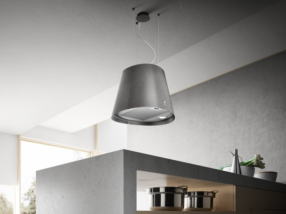 Máy hút mùi đảo đèn Elica JUNO URBAN CAST IRON/F/50 - Hàng chính hãng