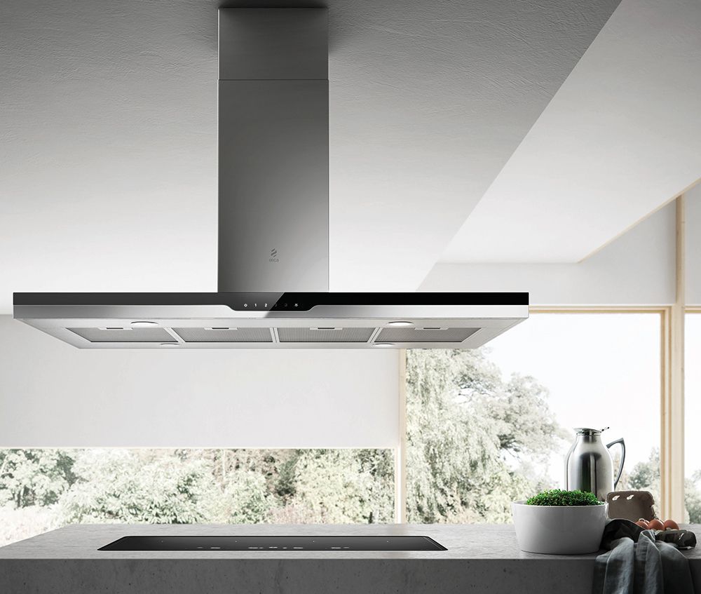 Máy hút mùi áp tường Elica TOP ISLAND IXBL/A/120 - Hàng chính hãng