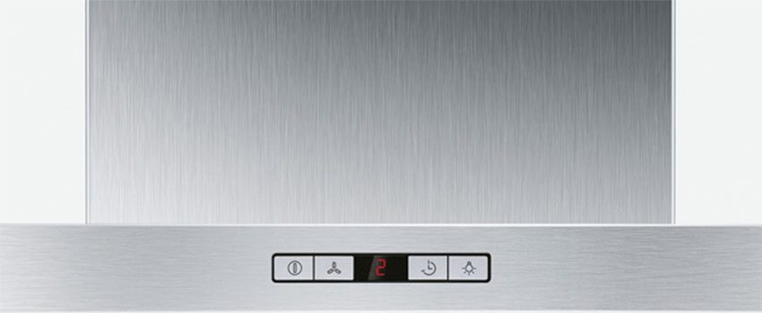 Bảng điều khiển của Máy hút mùi gắn tường Bosch DEE928BSG