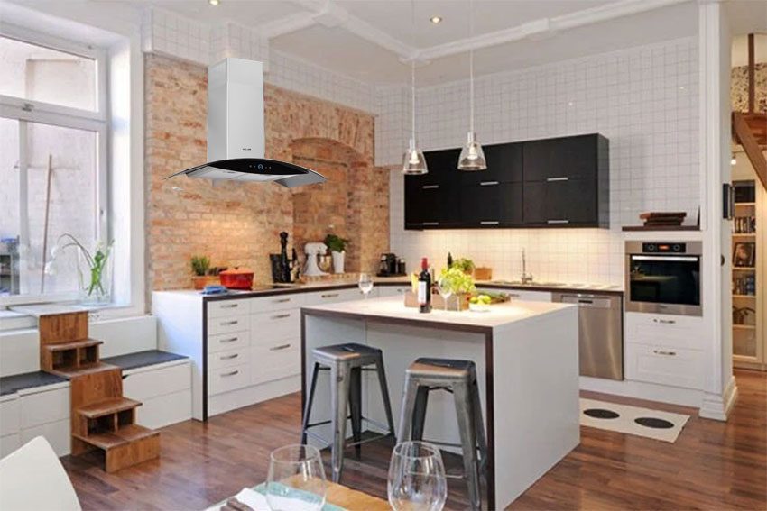 Máy hút mùi gắn tường Malloca MC-9018HS - Hàng chính hãng