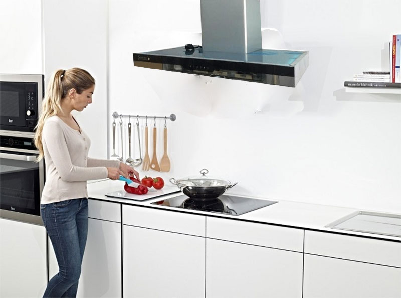 Máy hút mùi gắn tường Shimono SM-908S - Hàng chính hãng