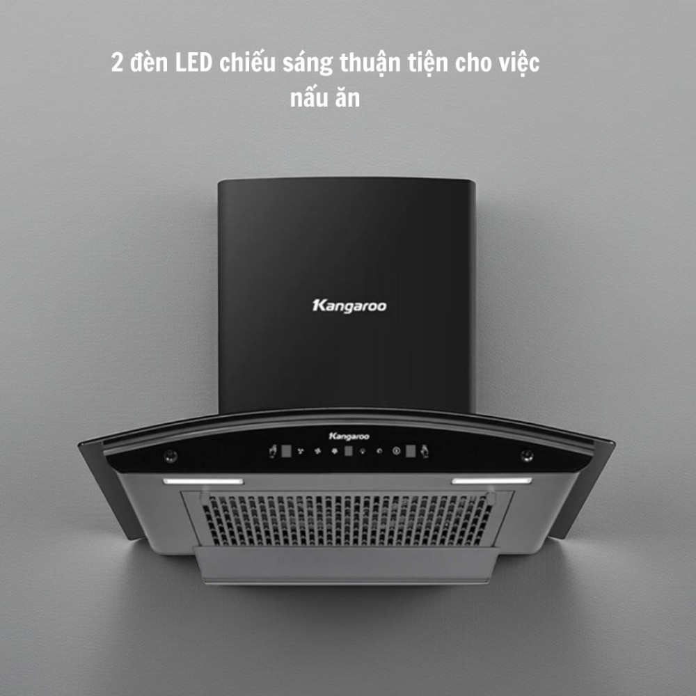 Máy hút mùi kính cong Kangaroo KGCH70H1C - Hàng chính hãng