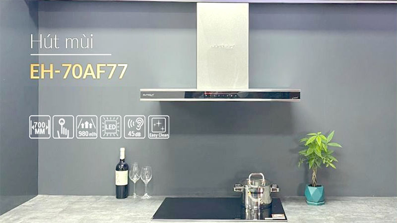 Máy hút khói khử mùi Eurosun EH-70AF77 - Hàng chính hãng
