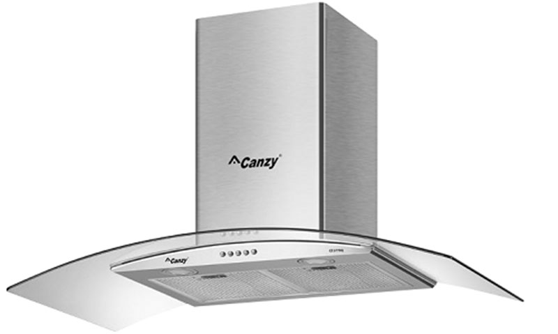 Máy hút mùi kính cong Canzy CZ-3770Q - Hàng chính hãng