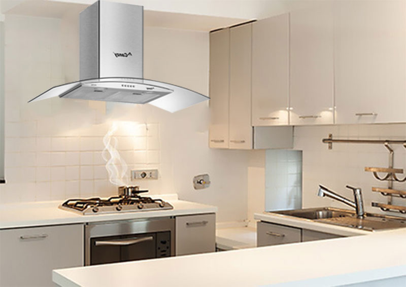 Máy hút mùi kính cong Canzy CZ-3770Q - Hàng chính hãng