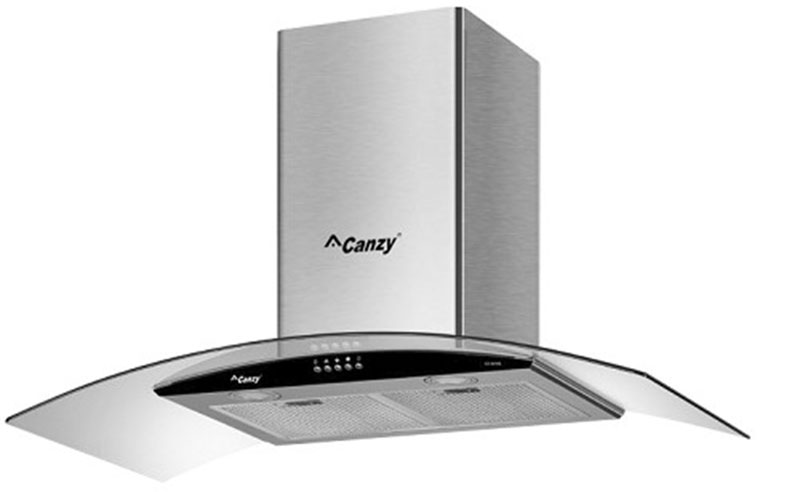 Máy hút mùi kính cong Canzy CZ-3870Q - Hàng chính hãng