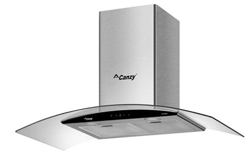 Máy hút mùi kính cong Canzy CZ-3970Q - Hàng chính hãng