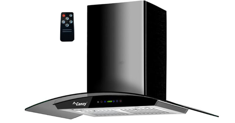 Máy hút mùi kính cong Canzy CZ-M6990 - Hàng chính hãng