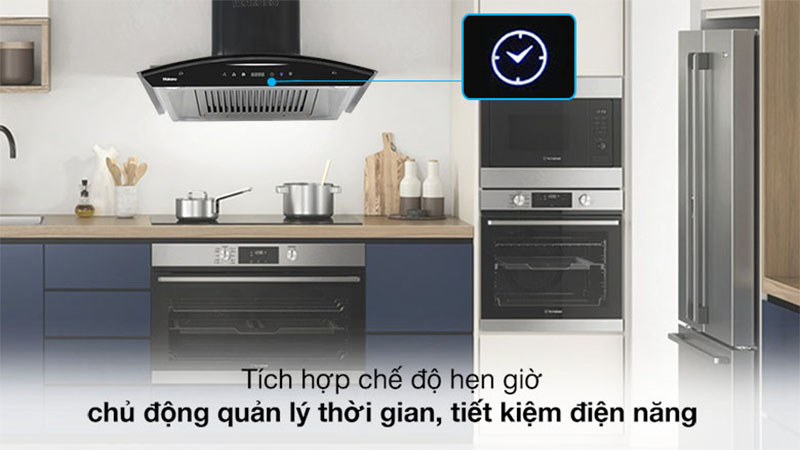 Máy hút mùi kính cong Makano MKH-000001 - Hàng chính hãng