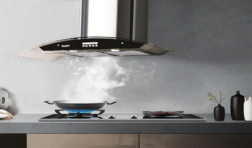 Máy hút mùi kính cong Kaff KF-GB901 - Hàng chính hãng