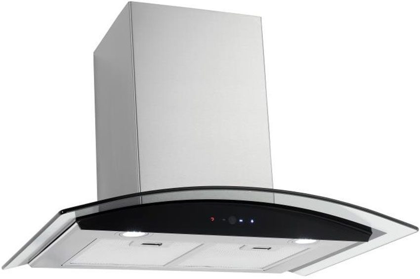 Máy hút mùi kính cong Kaff KF-GB973 - Hàng chính hãng