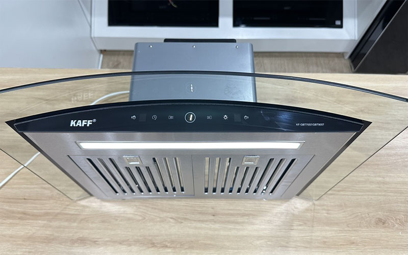 Máy hút mùi kính cong Kaff KF-GBT9007 - Hàng chính hãng