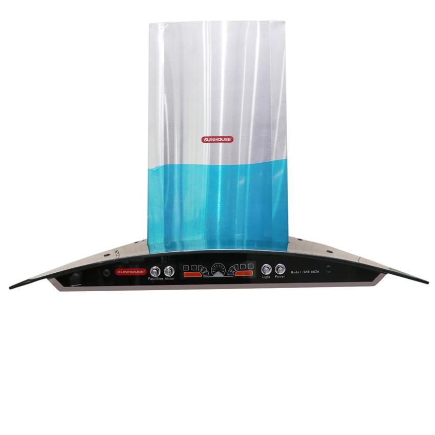 Máy hút mùi kính cong Sunhouse SHB-6626 - Hàng chính hãng