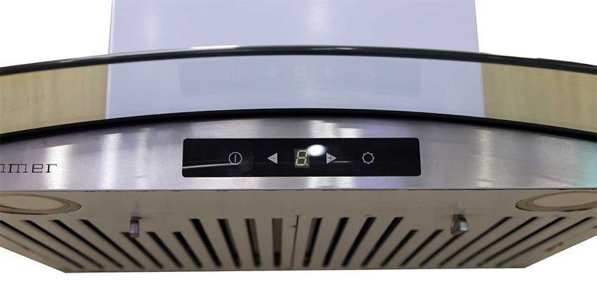 Máy hút mùi kính cong Zemmer G01P1 - Hàng chính hãng