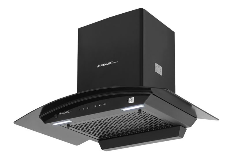 Máy hút mùi kính cong Pramie AC23-700 - Hàng chính hãng