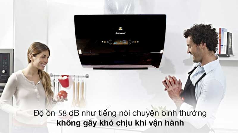 Máy hút mùi kính vát Apechome APH-HP007 - Hàng chính hãng