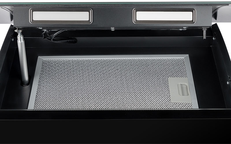 Máy hút mùi kính vát Elmich HOE-3933 - Hàng chính hãng