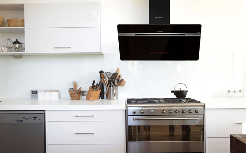 Máy hút mùi kính vát Eurosun EH-90CN73 - Hàng chính hãng