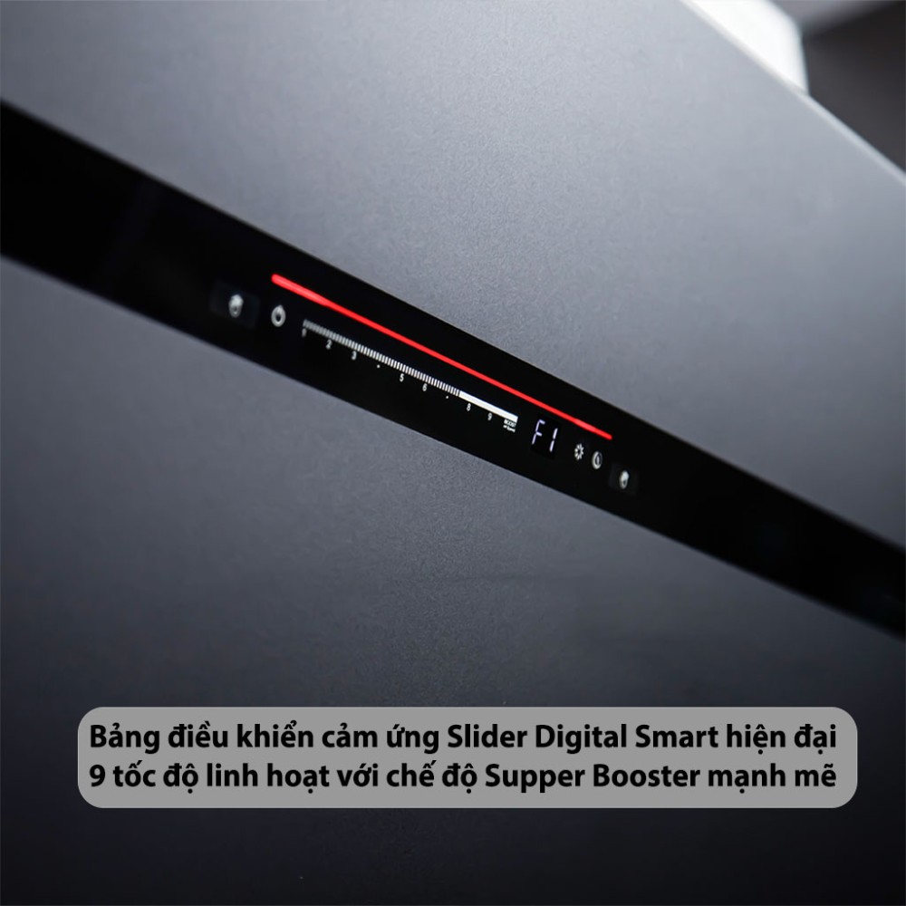 Máy hút mùi kính vát GrandX GX-H70S86B - Hàng chính hãng