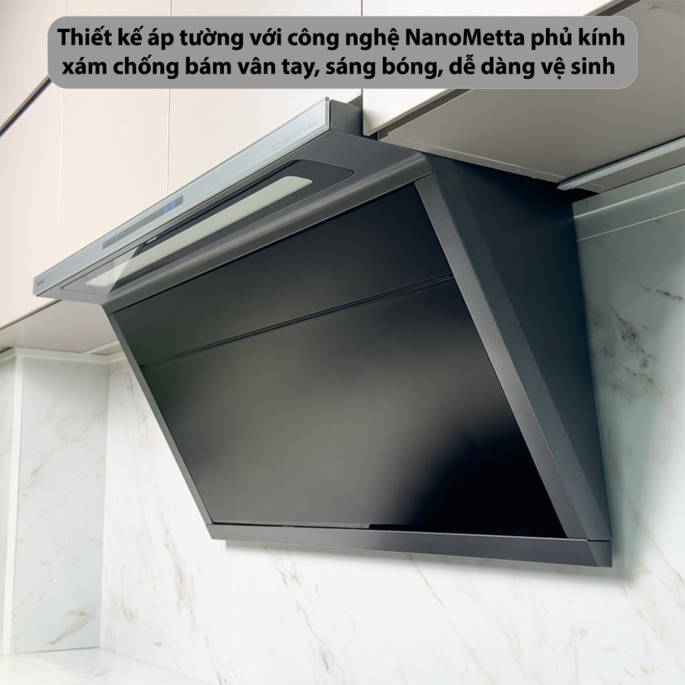 Máy hút mùi kính vát GrandX GX-H70T88G - Hàng chính hãng