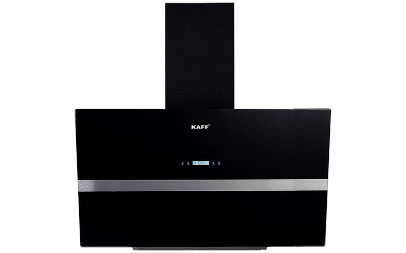 Máy hút mùi kính vát Kaff KF-LUX AT90FH-BK - Hàng chính hãng