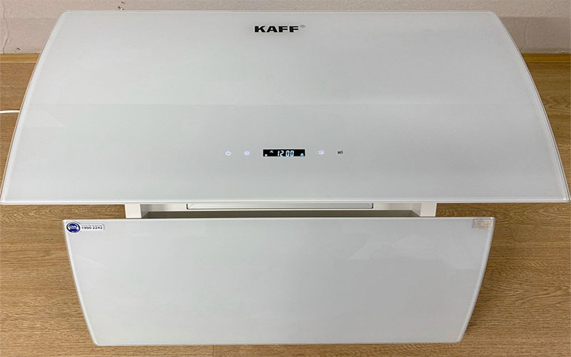Máy hút mùi kính vát Kaff KF-LUX AT90H - Hàng chính hãng