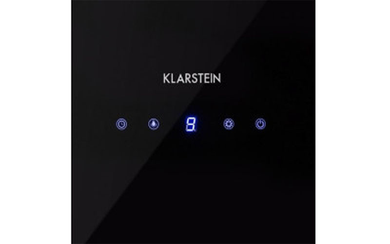 Bảng điều khiển của Máy hút mùi kính vát Klarstein Annabelle 60