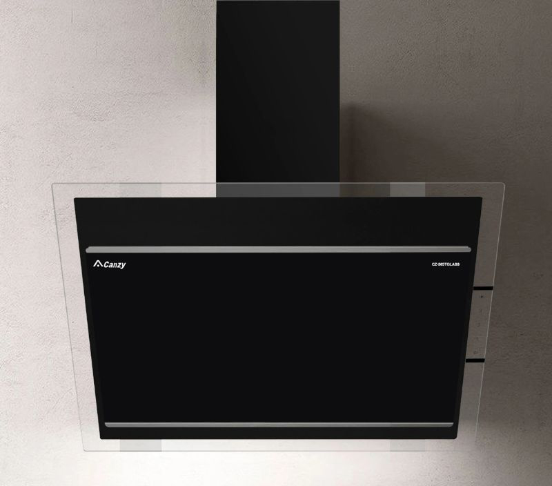 Máy hút mùi kính vát Canzy CZ-369T GLASS - Hàng chính hãng