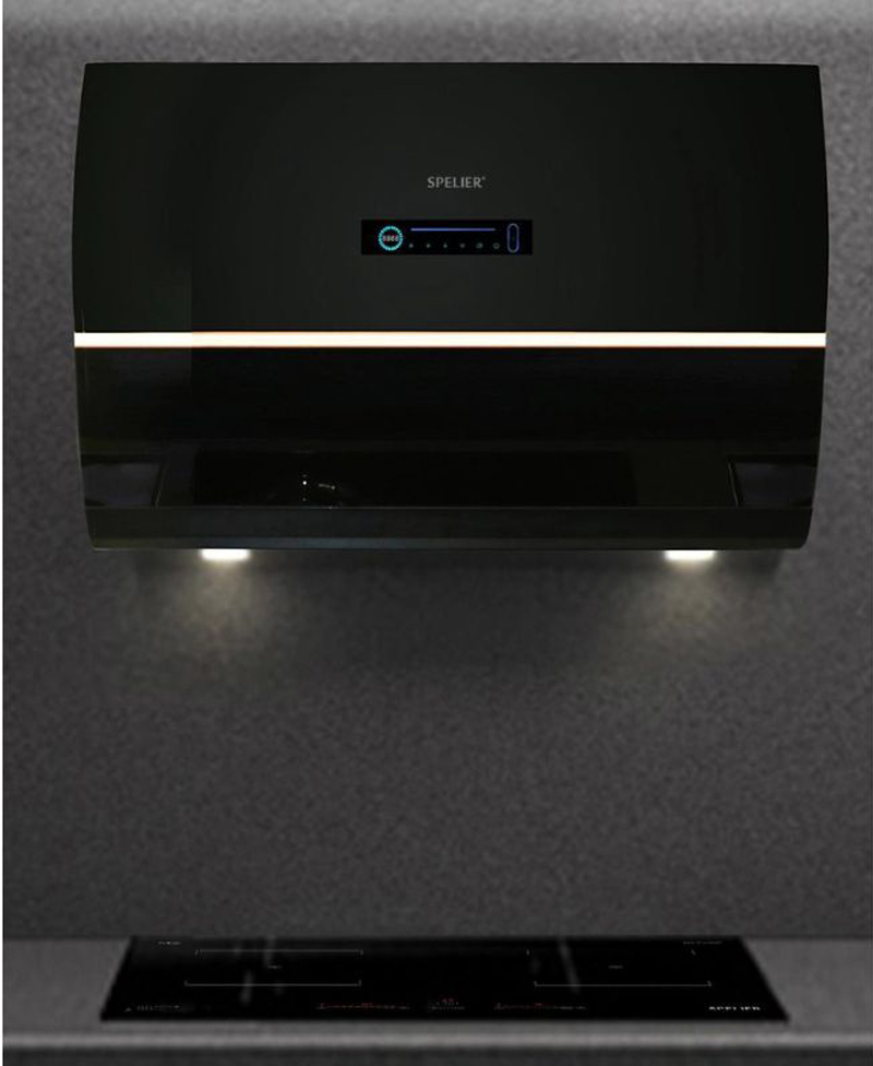 Máy hút mùi kính vát Spelier SP-708 PLUS - Hàng chính hãng