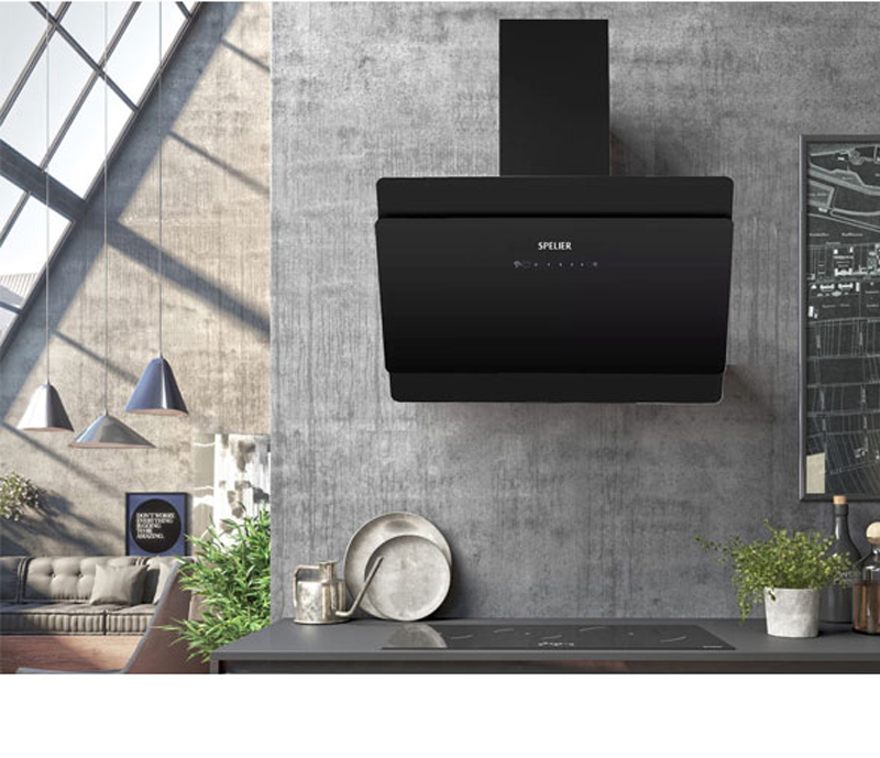 Máy hút mùi kính vát Spelier SP868 - Hàng chính hãng