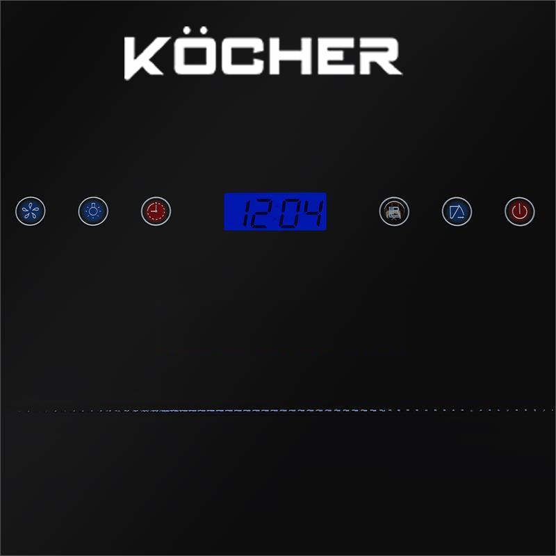 Bảng điều khiển cảm ứng và màn hình LED hiển thị thông số