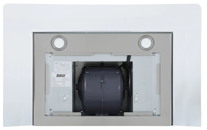 Lorca TA-2001C-90 có 2 chế độ hút mùi bằng than hoạt tính và ống khói