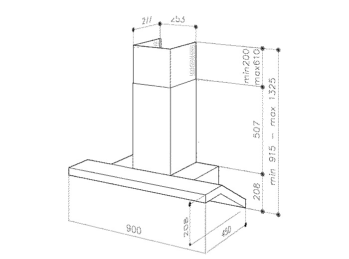 Máy hút mùi Malloca CIRCEO-K9998 - Hàng chính hãng