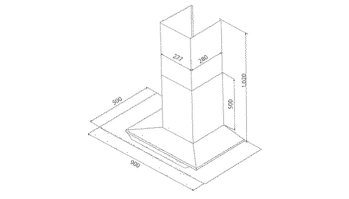 Máy hút mùi Malloca MC 9066 NEW - Hàng chính hãng