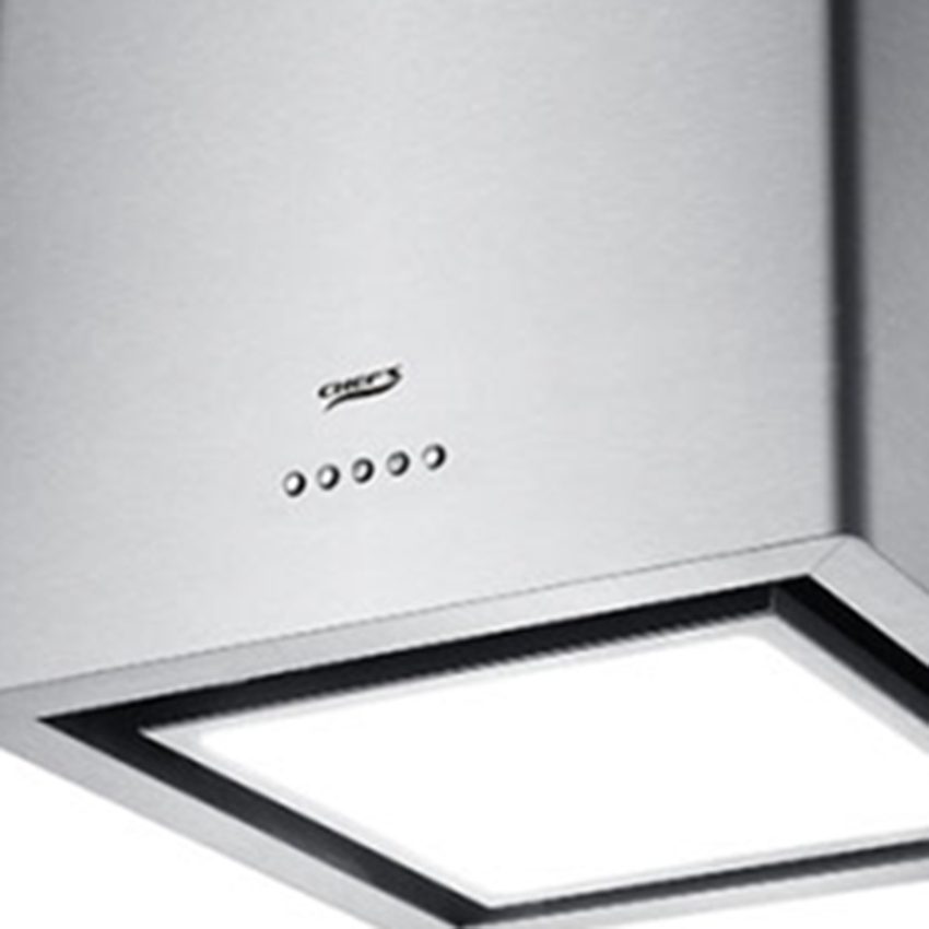 Máy hút mùi ốc đảo Chef's EH-R820E5 điều khiển bằng nút bấm tiện dụng
