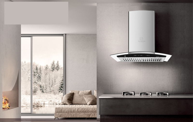 Máy hút khói khử mùi Richborn RHA70GHMB - Hàng chính hãng